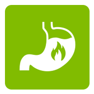 Icon symbolizing Heartburn
